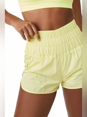 Free People Movement The Way Home Shorts in Electric Cobalt